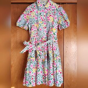 NWT Kate Spade Floral Shirt Dress